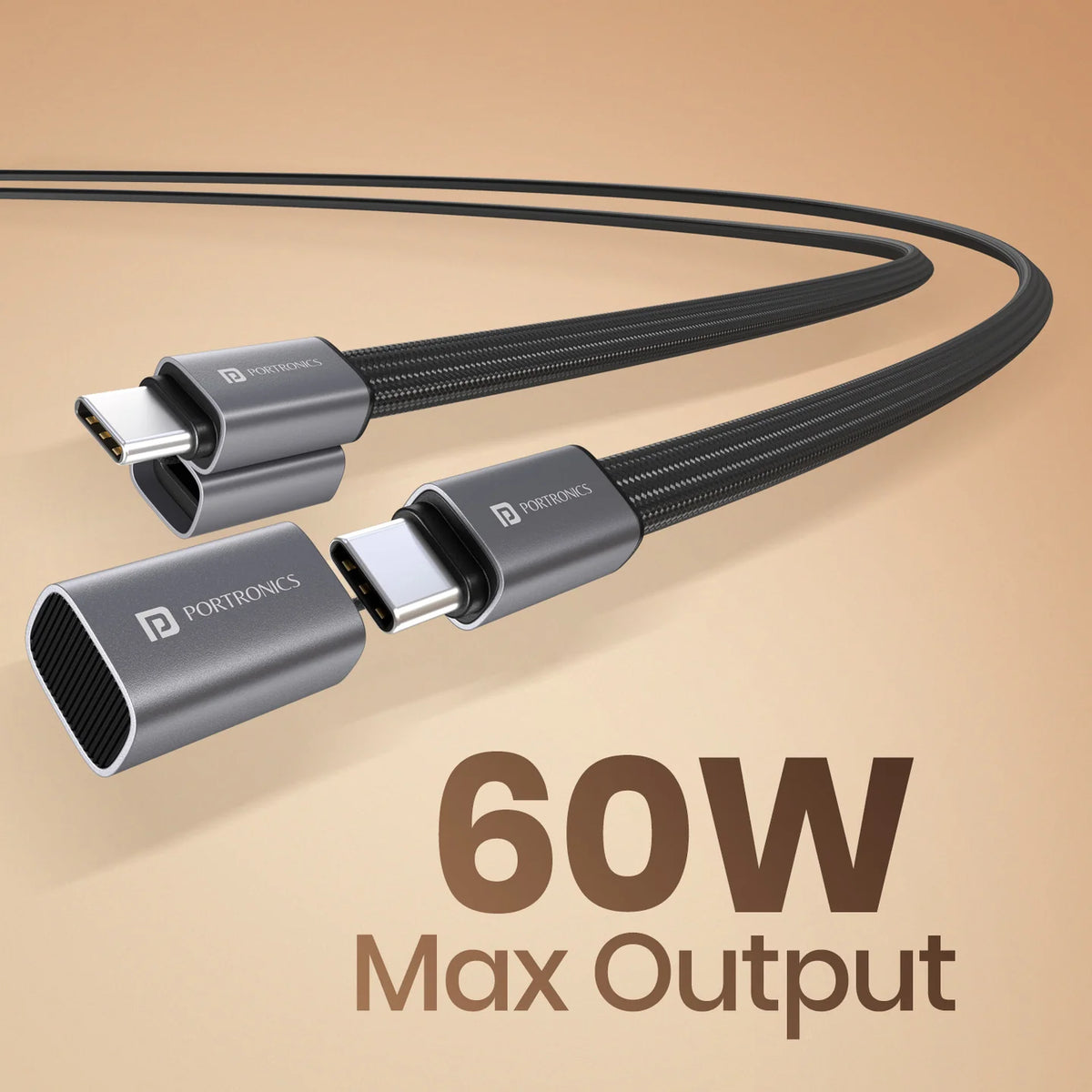 SafeLink Type C to Type C 60W Cable