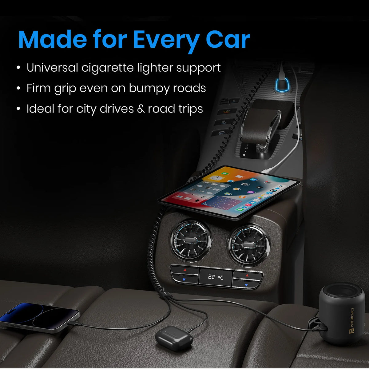 Car Power 3X Car Charger