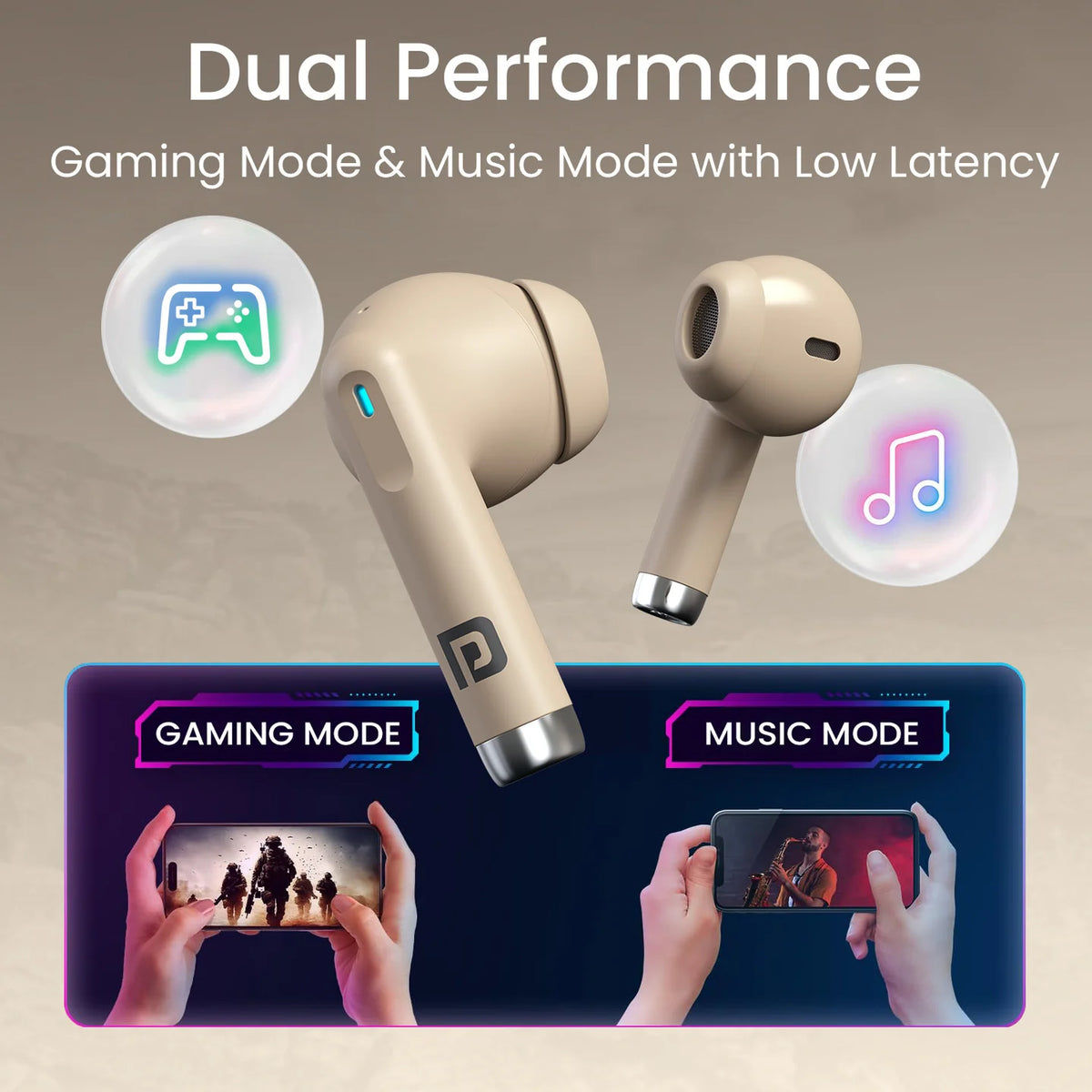 Harmonics Twins S18 Pro Wireless Earbuds