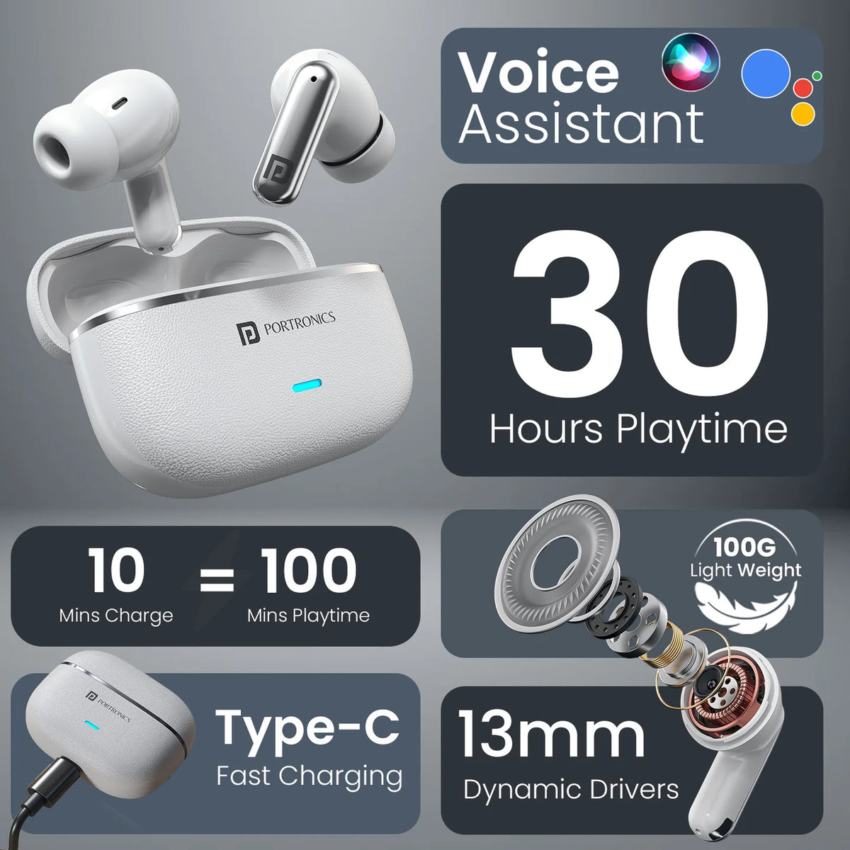 Twins One Plus Wireless Earbuds