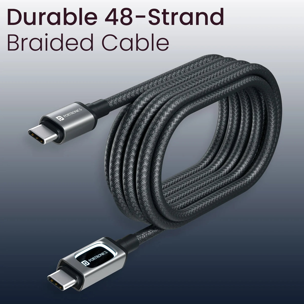 Konnect Halo USB-A to Type-C Cable