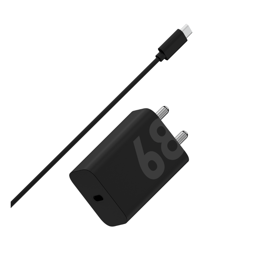 68W TurboPower Power Adapter with USB Cable