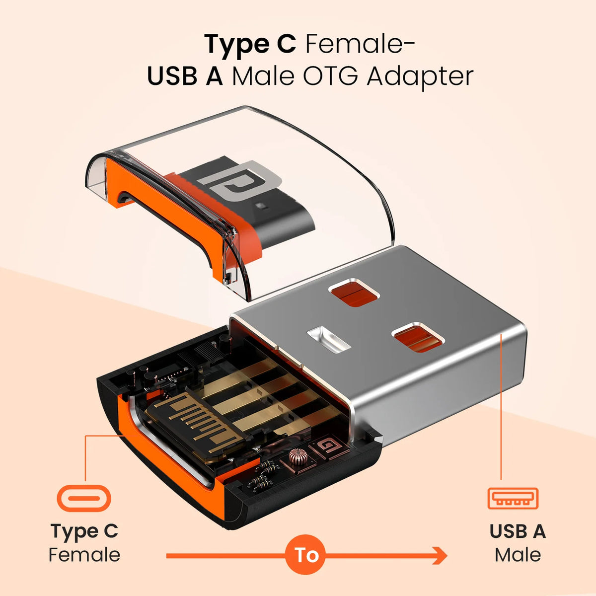 Bridge X Type-C to USB-A Adapter