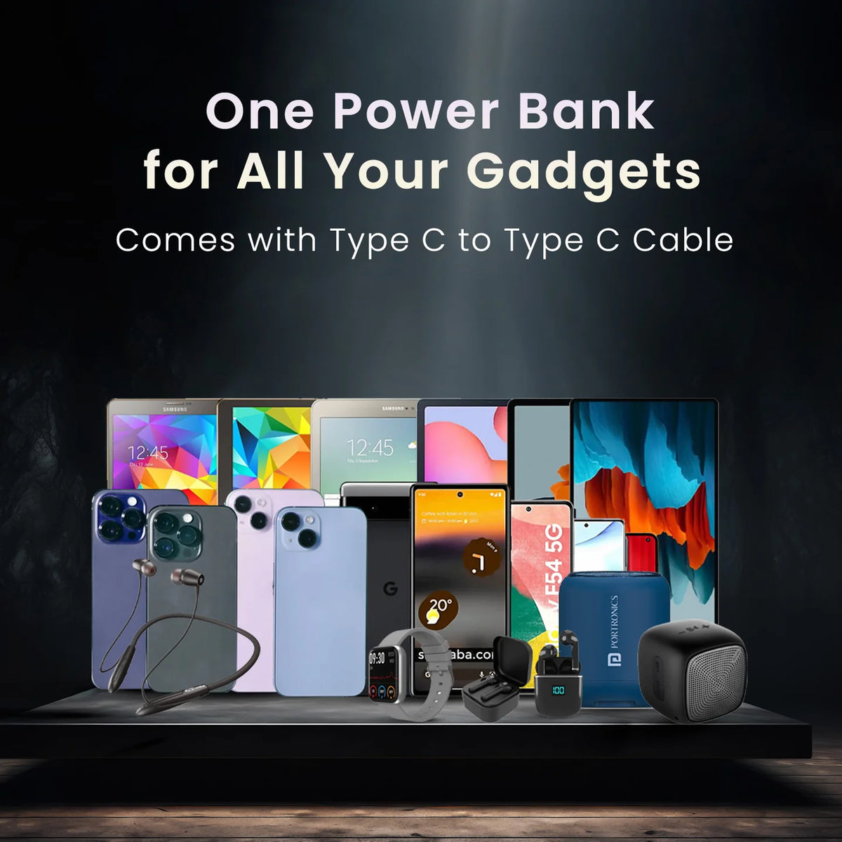 Luxcell MagClick 10K 10000mAh Magnetic Powerbank