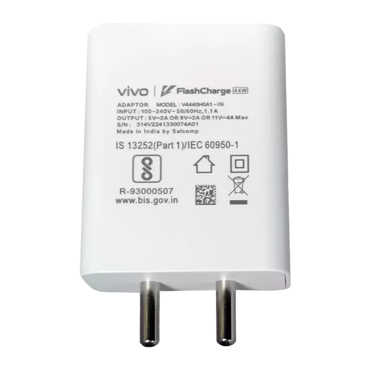 44W FlashCharge USB-A Power Adapter #color_white