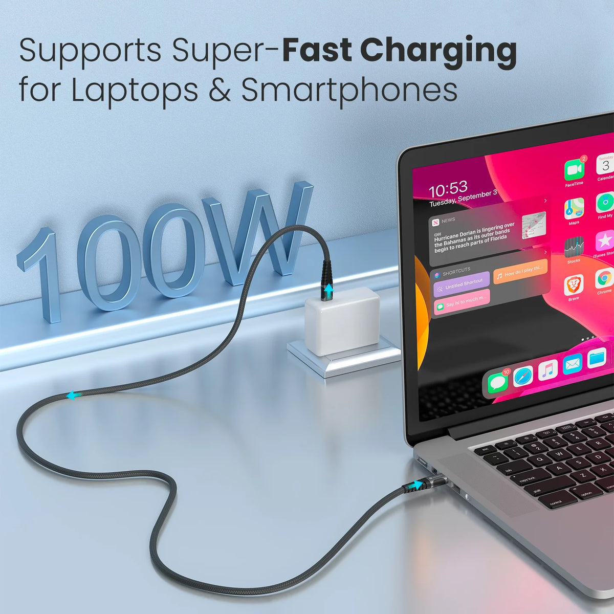 Flash C USB-C to USB-C Cable
