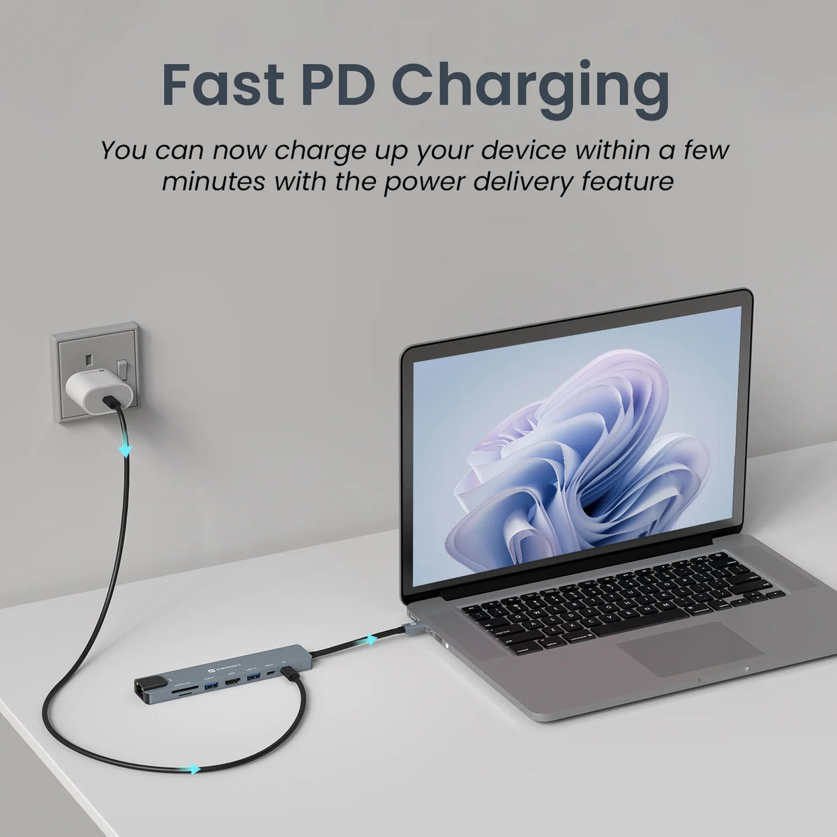 Mport 8 8-in-1 USB-C Hub