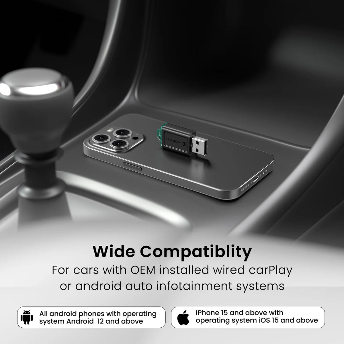 Tune Lite Wireless CarPlay Android Auto Adapter