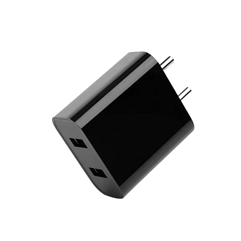 18W Dual USB-A Power Adapter #color_black