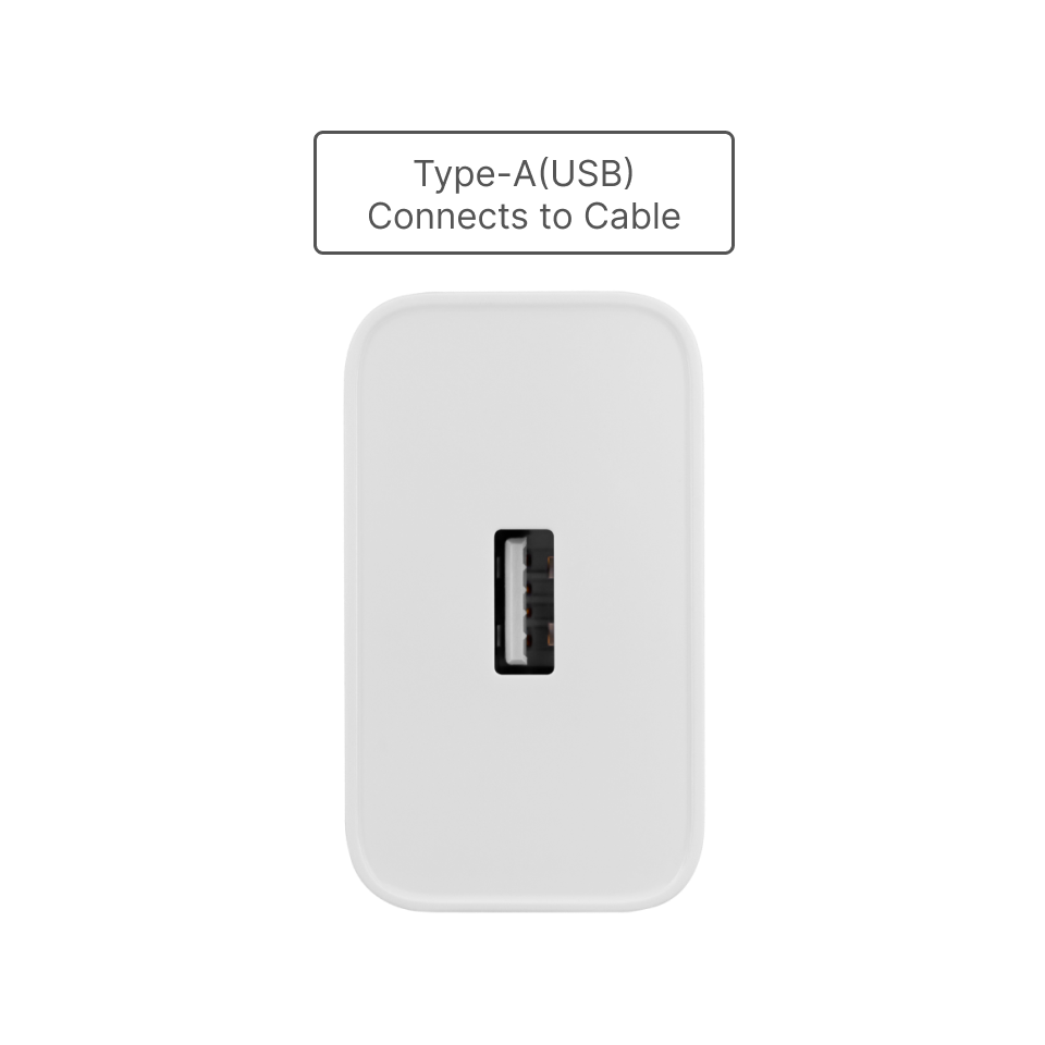100W SUPERVOOC USB-A Power Adapter #color_white