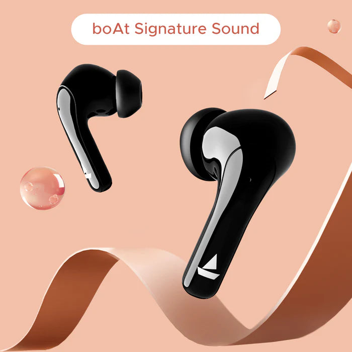 Airdopes 155 Wireless Earbuds #color_active-black