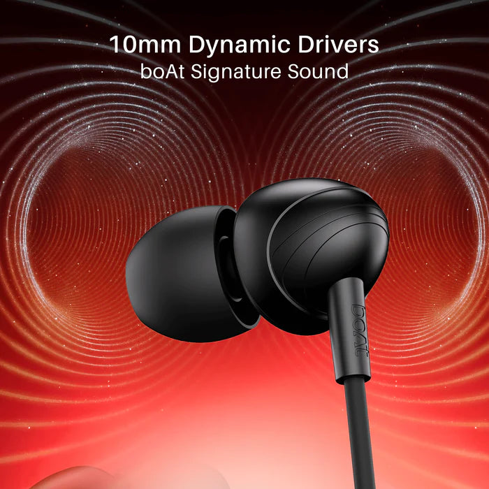 210 Wired In-Ear Earphone #color_active-black