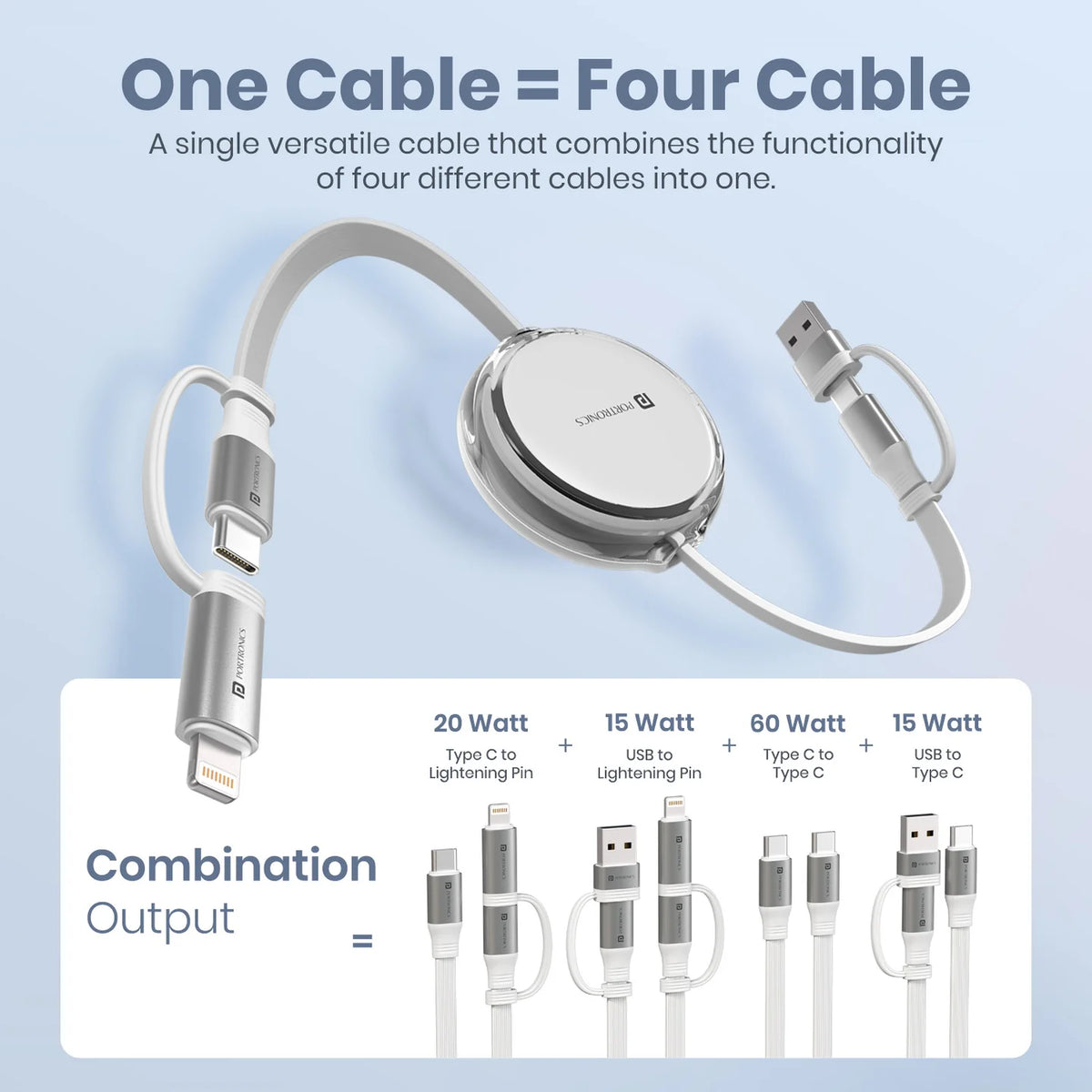 Quadline 4-in-1 Charging C