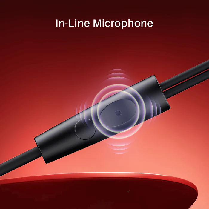 210 Wired In-Ear Earphone #color_active-black