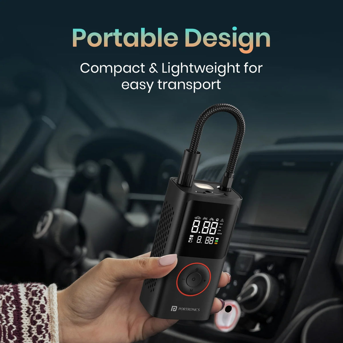 Vayu Portable Tyre Inflator