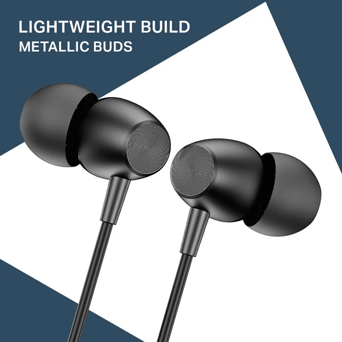 55 Wired In-Ear Earphone #color_black