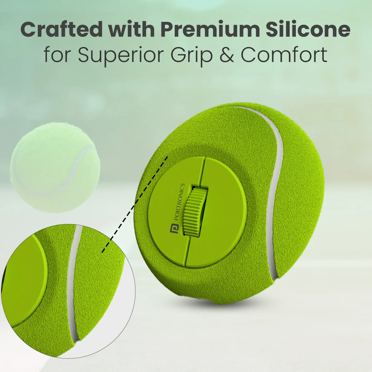 ToadPlay Tennis Mini Wireless Mouse