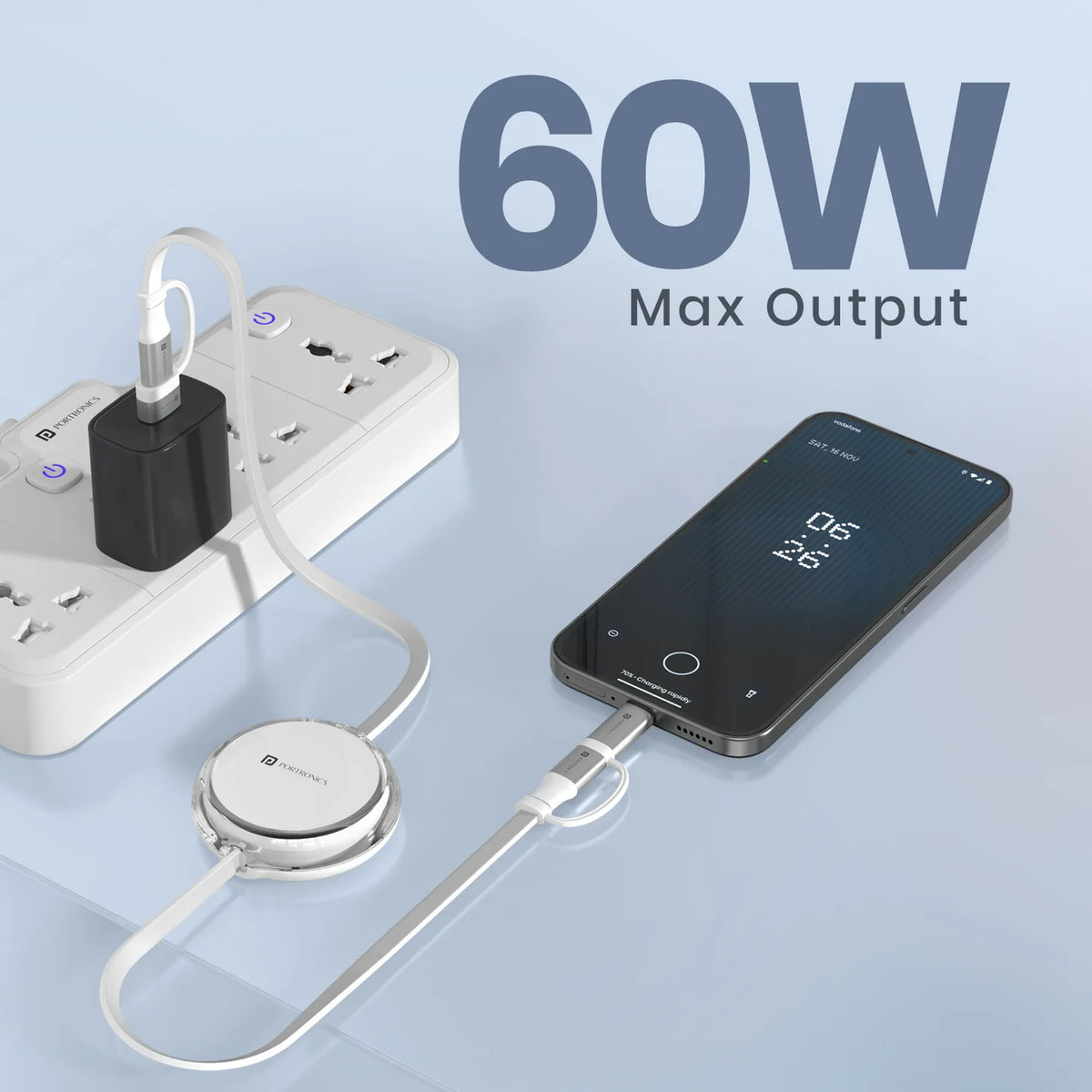 Quadline 4-in-1 Charging C