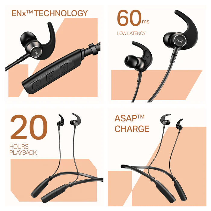 Rockerz 203 Magnetic Neckband