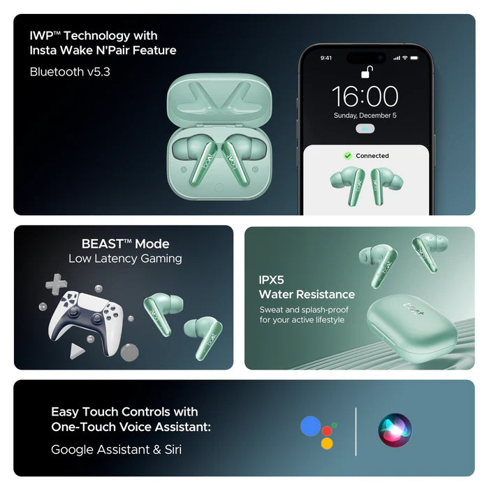 Airdopes 280 ANC Wireless Earbuds
