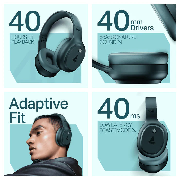 Rockerz 421 Over-Ear Headphone