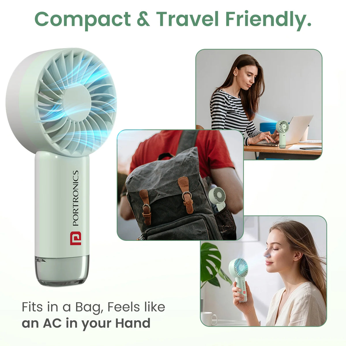 Toofan Mini 2 6000RPM Portable Handheld Fan