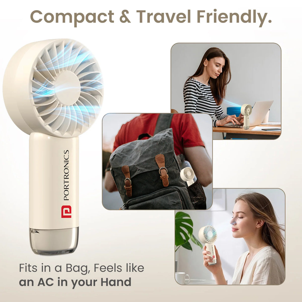 Toofan Mini 2 6000RPM Portable Handheld Fan