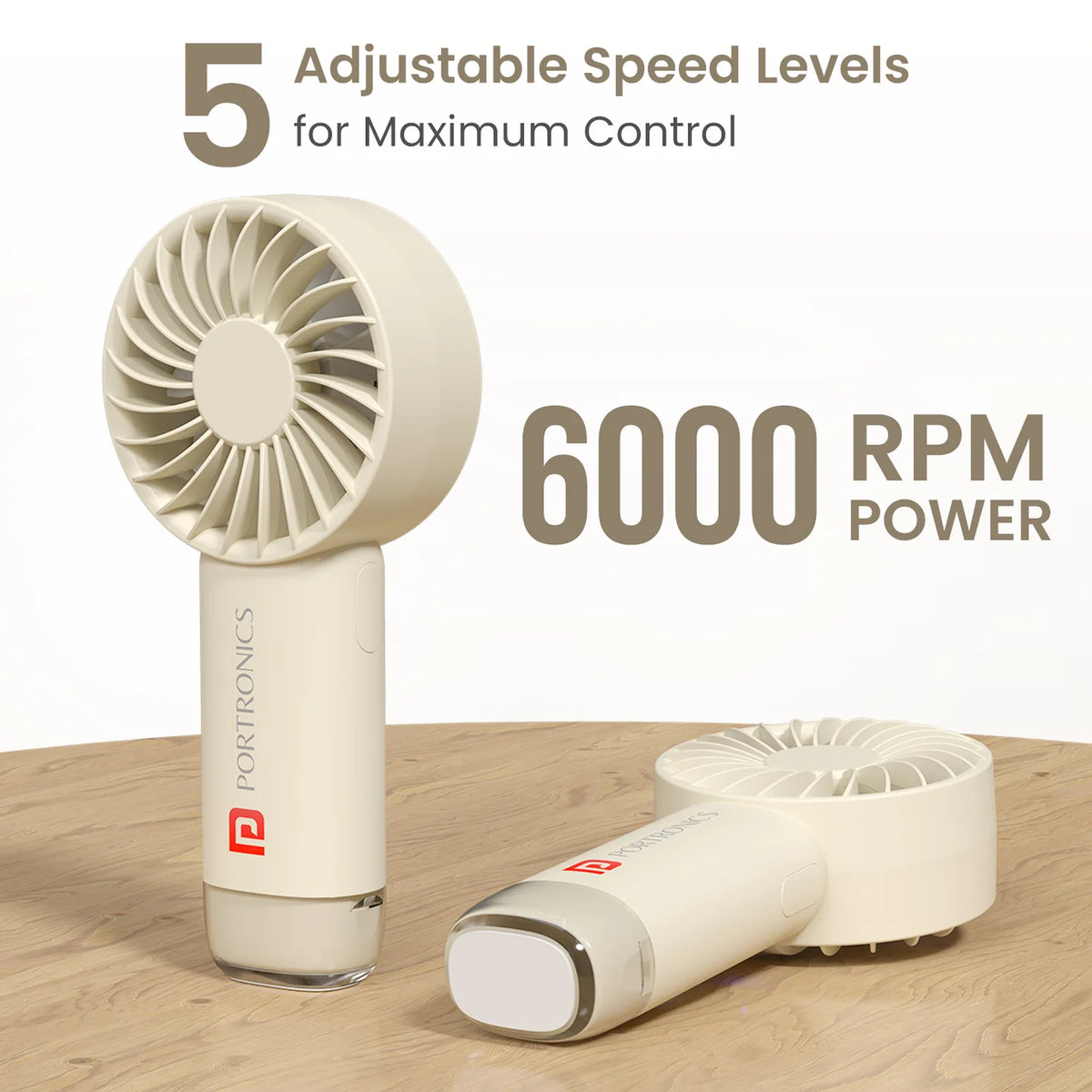 Toofan Mini 2 6000RPM Portable Handheld Fan