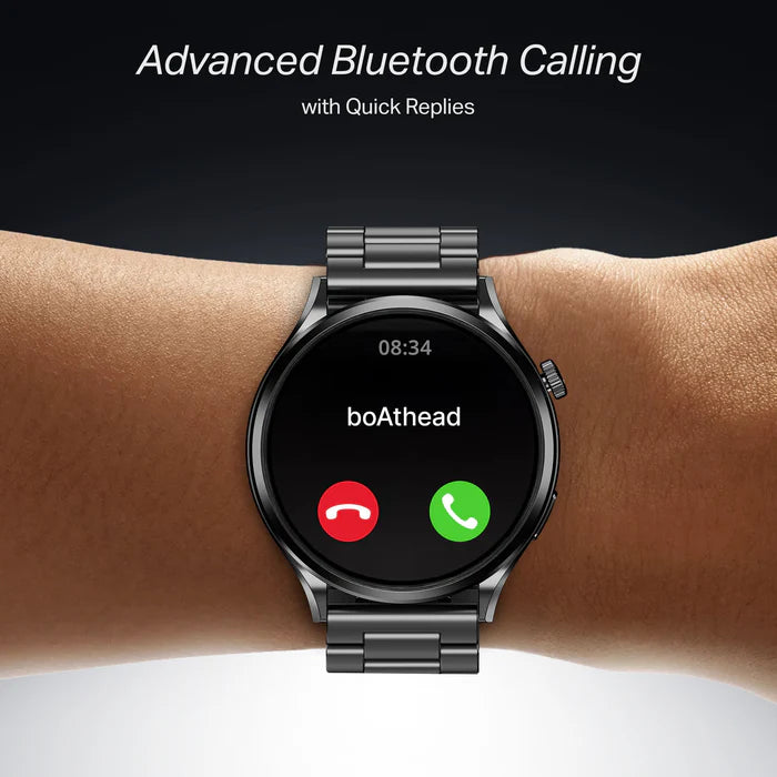 Lunar Discovery Pro Smartwatch #band-color_steel-black