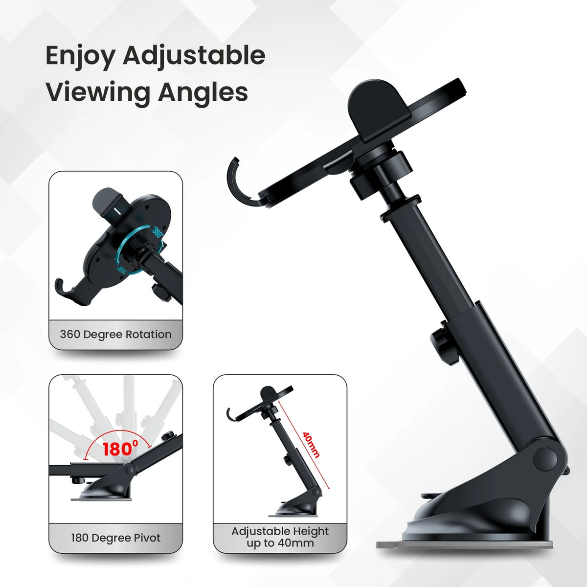 Clamp M3 Universal Car Phone Holder