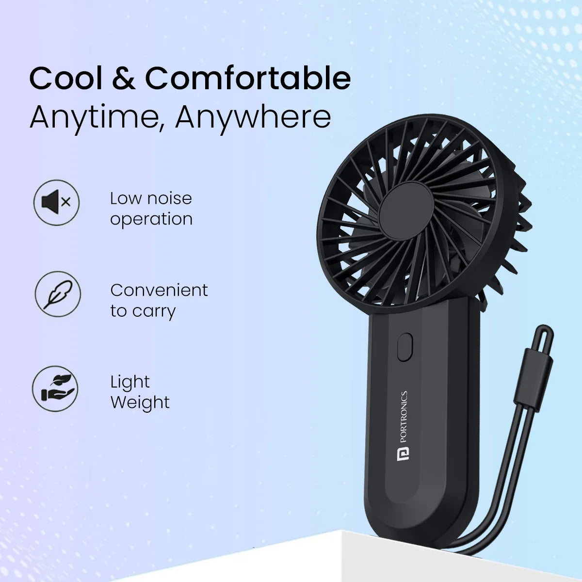 Dual Breeze 4000mAh Dual Motor Mini Fan