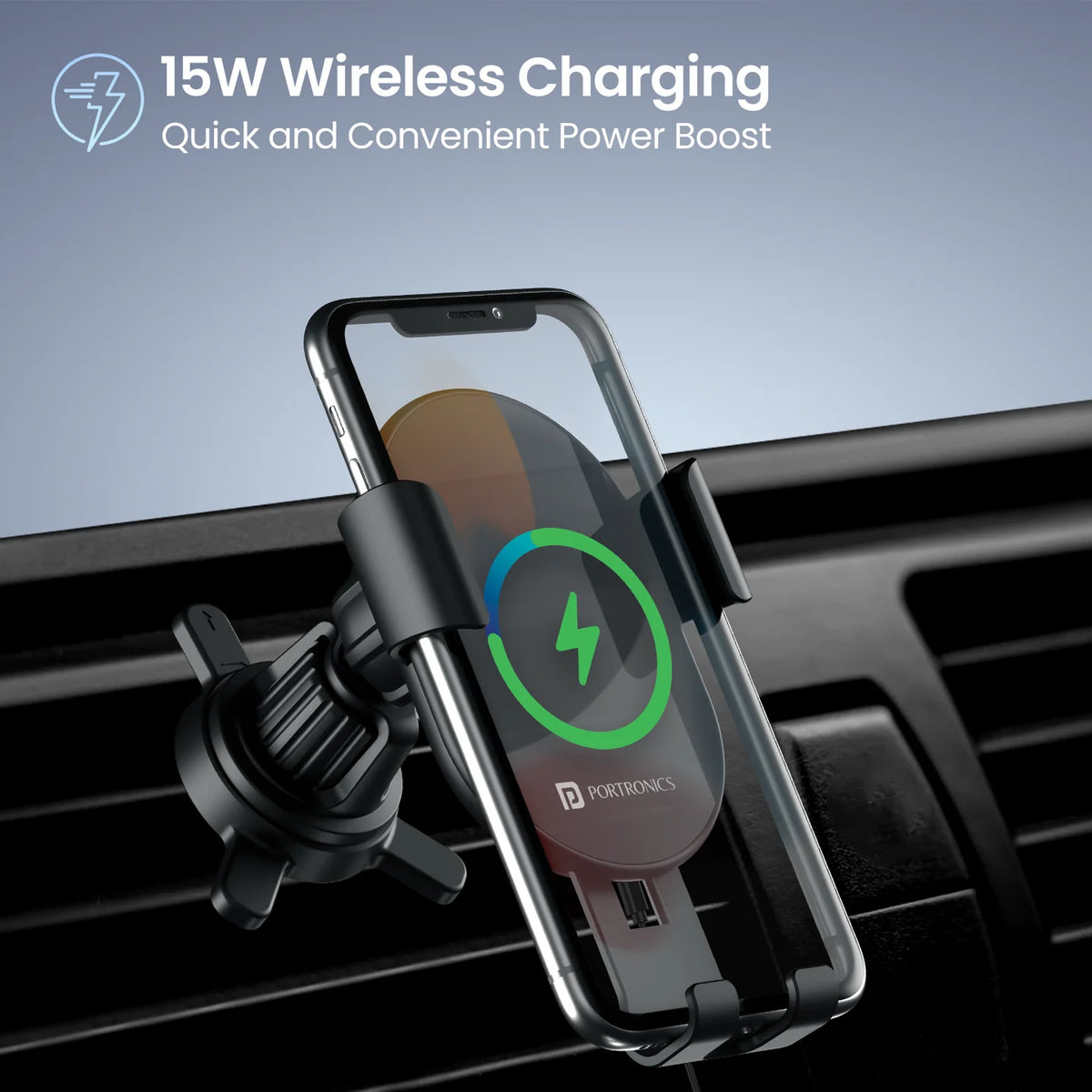 Charge Clamp 4 Wireless Car Charger