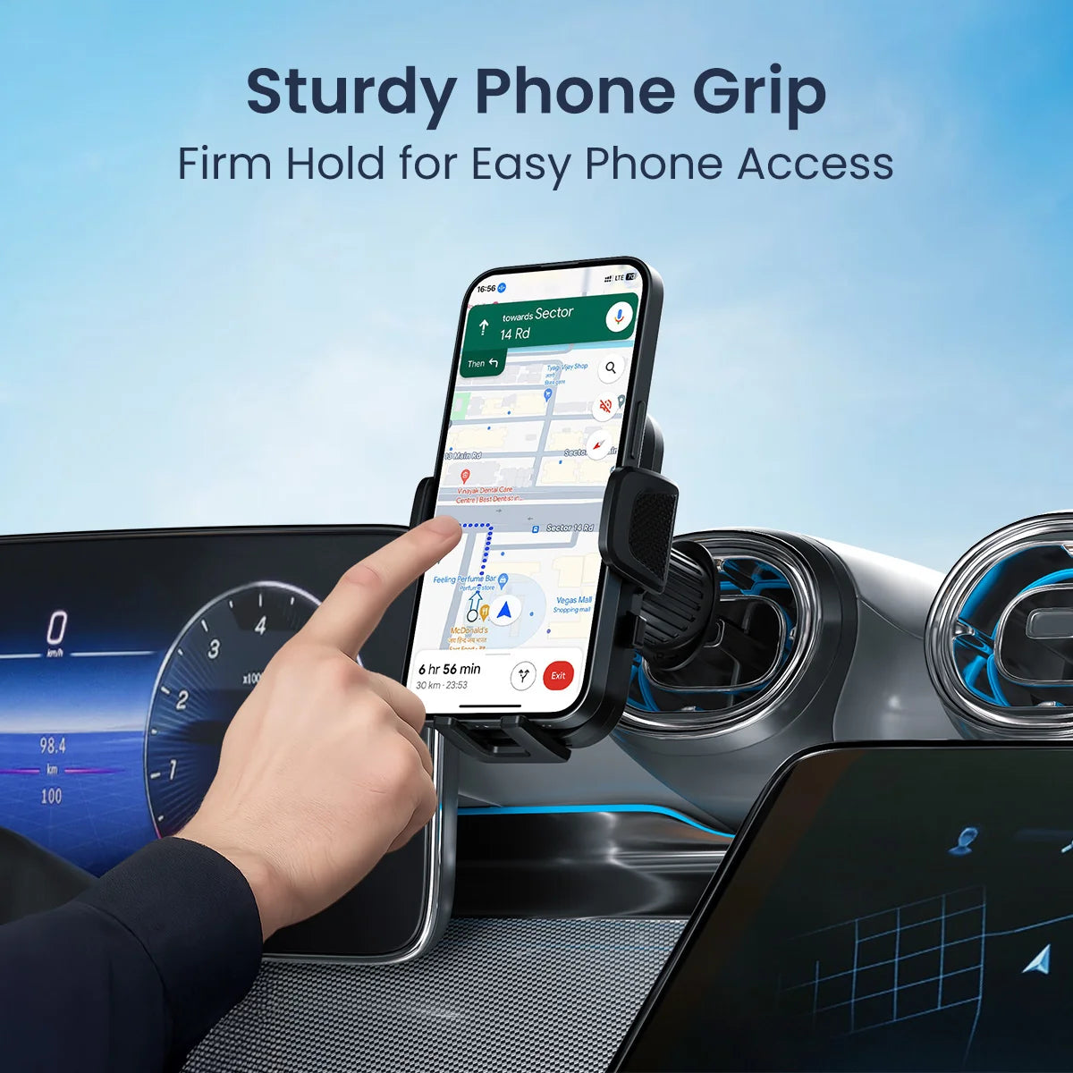 Clamp Y Universal Car Phone Holder