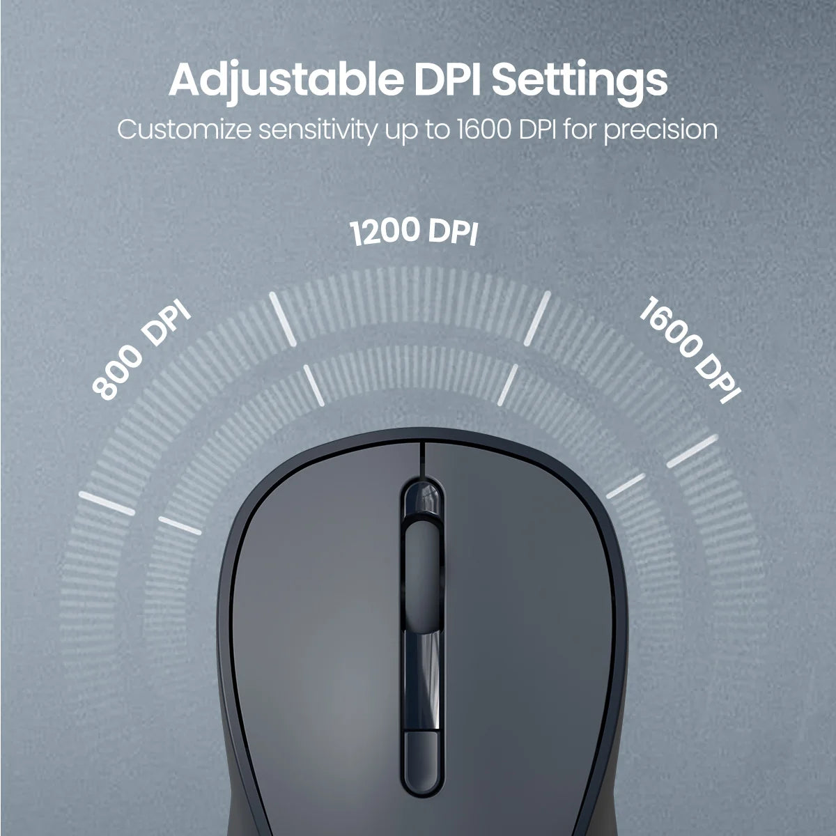 Toad 34 Ergonomic Wireless Optical Mouse