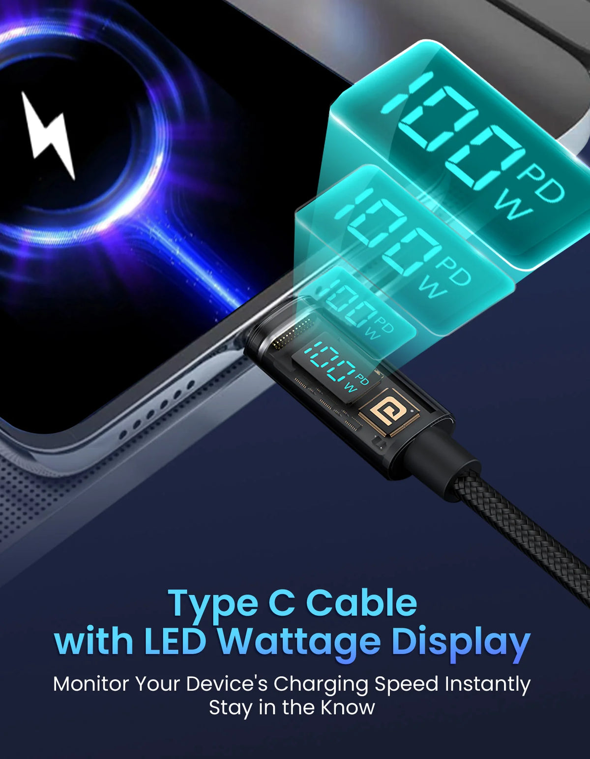 Konnect View 100W Type-C Cable 2M