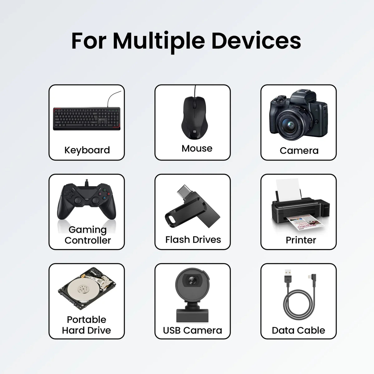 MPort 3A 6-in-1 USB-A Multiport Hub