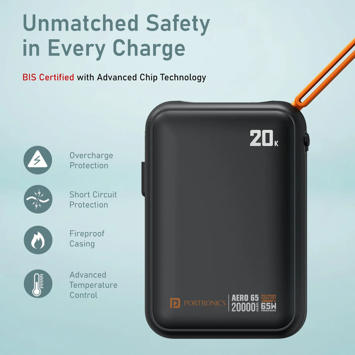 Aero 65 20000mAh Fast Charging Powerbank