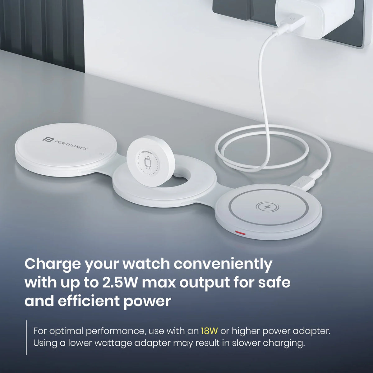 ChargeMate Trio 3-in-1 Wireless Charger Kit