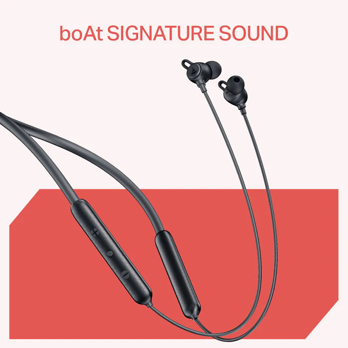 Rockerz Bold Magnetic Neckband #color_onyx-black