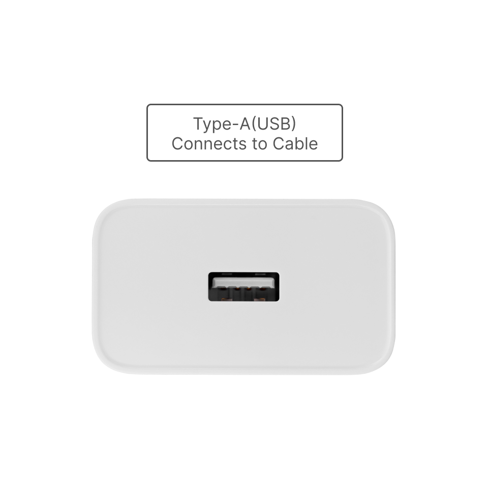 100W SUPERVOOC USB-A Power Adapter #color_white