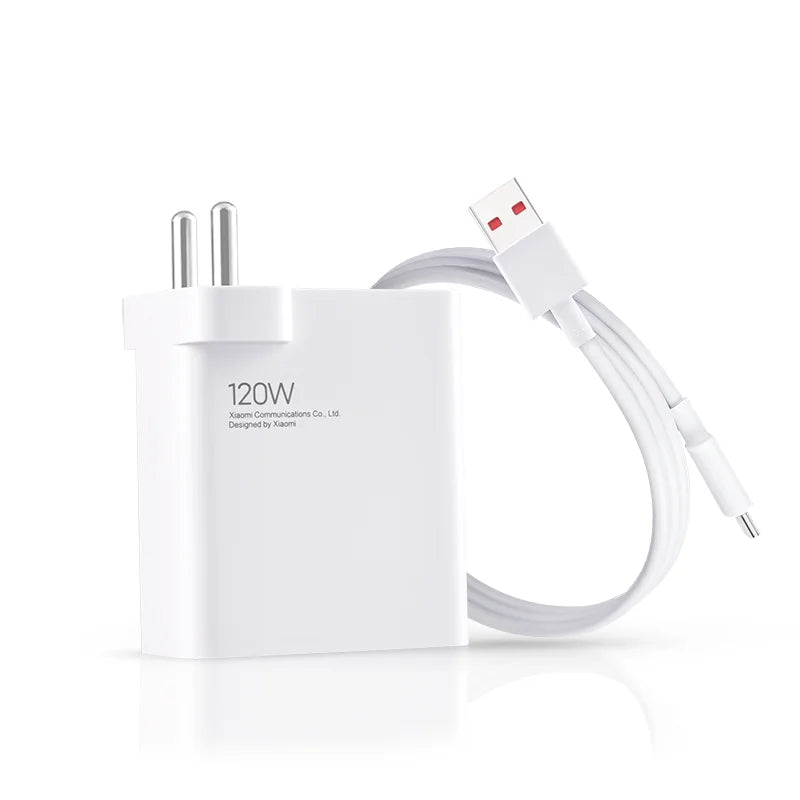 120W HyperCharge Power Adapter with USB Cable #color_white