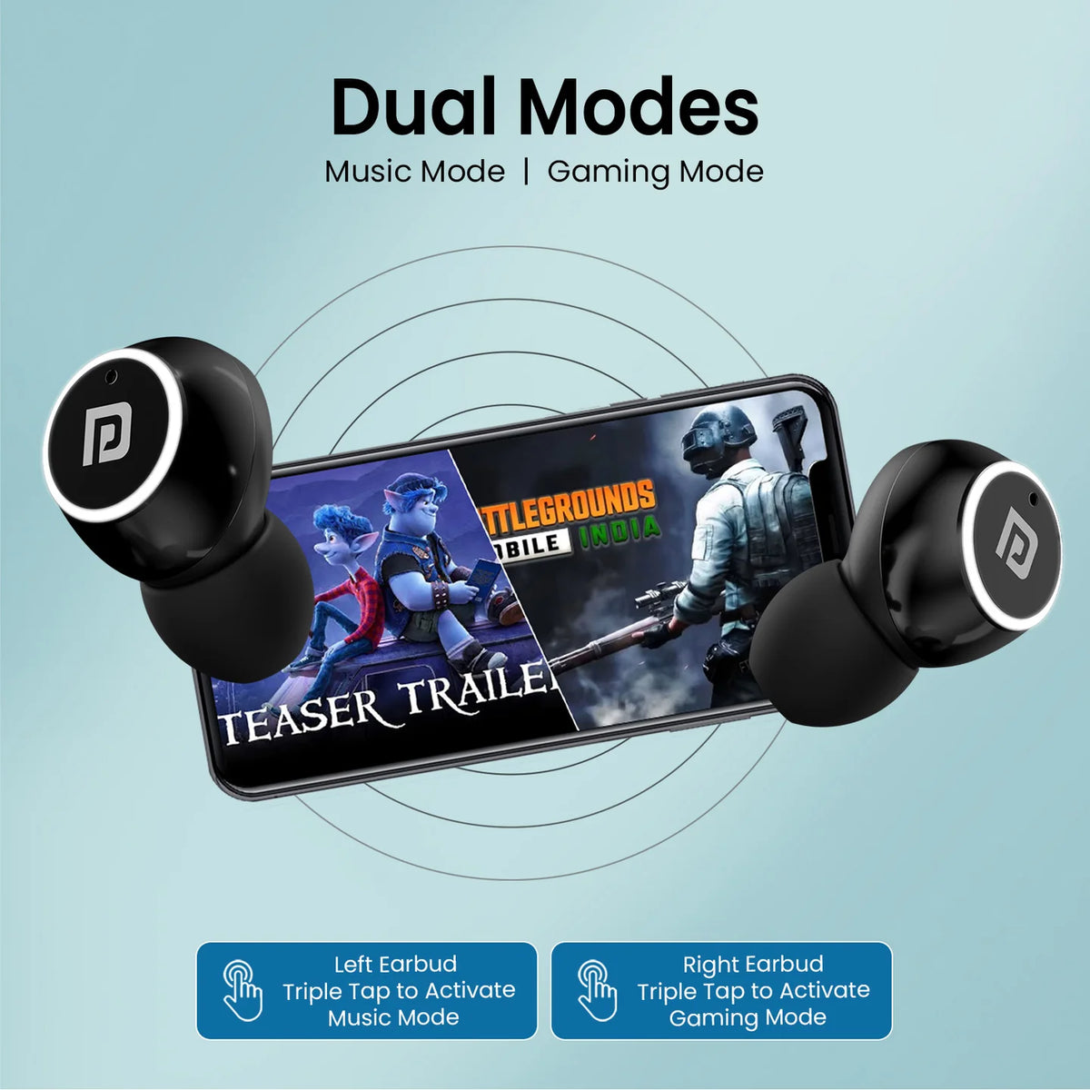 Harmonics Twins S13 Wireless Earbuds