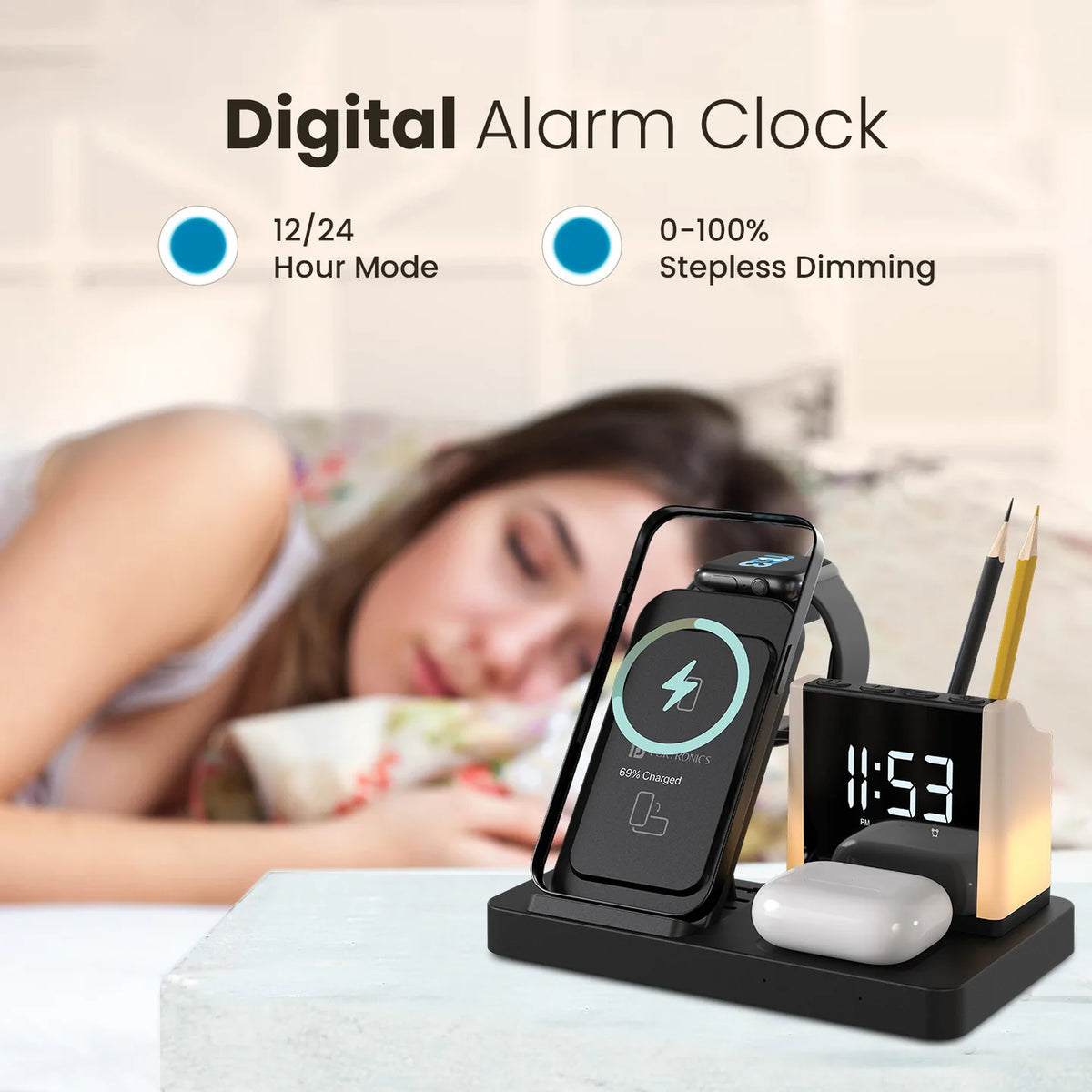 Freedom 5 15W Wireless Charger Photo Frame
