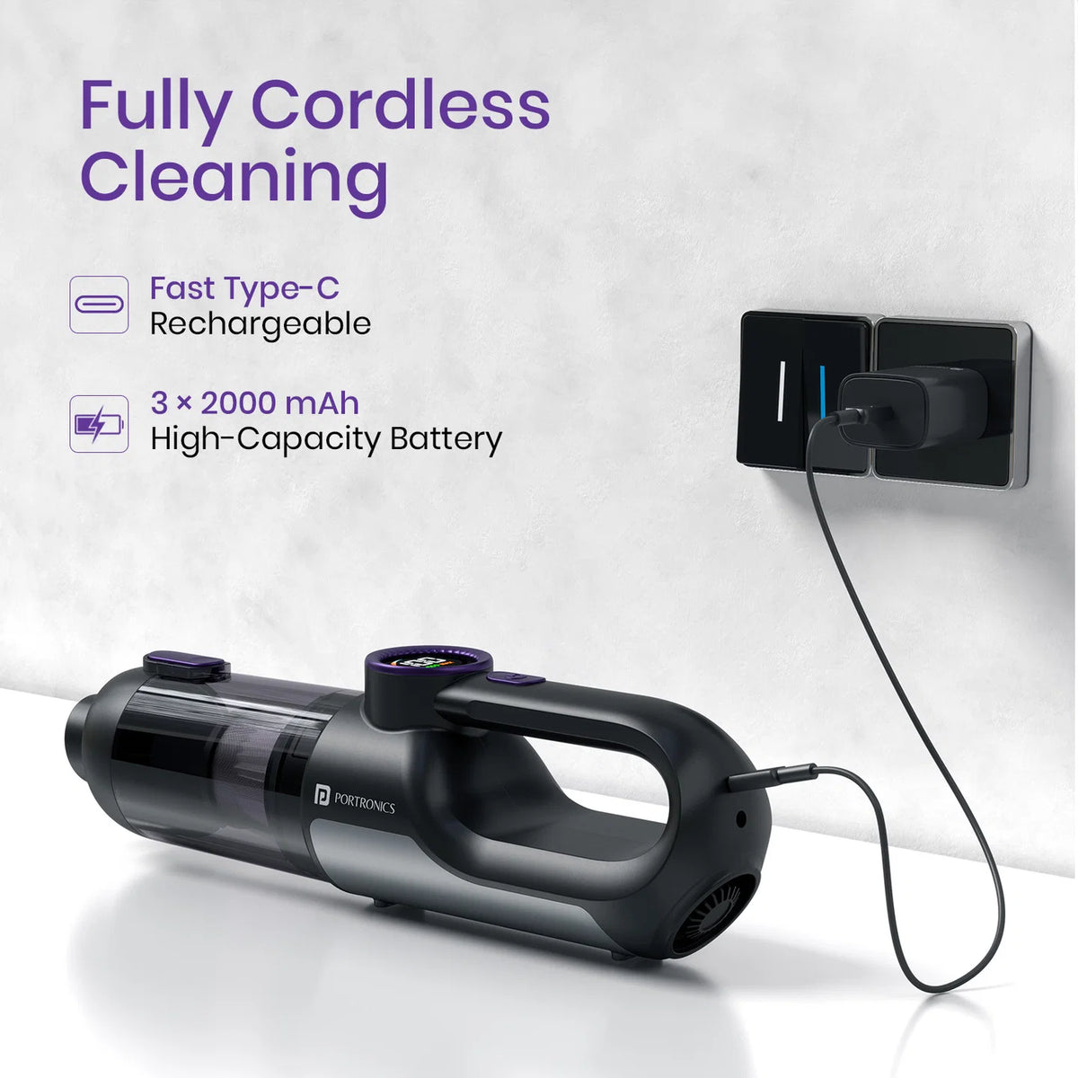 2-in-1 Cordless Vacuum Cleaner MopCop Prime