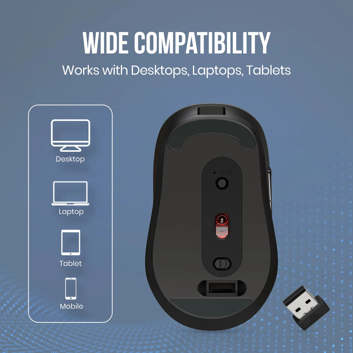 Toad Neo Ergonomic Wireless Optical Mouse