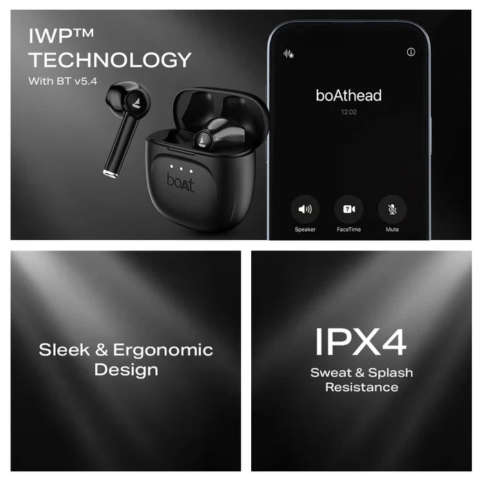 Airdopes 131 Gen 2 Wireless Earbuds #color_carbon-black