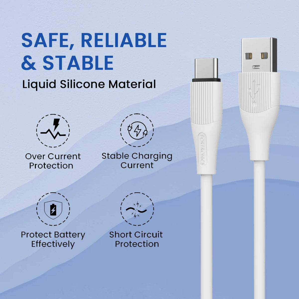 Silklink USB to Type C 3A Cable