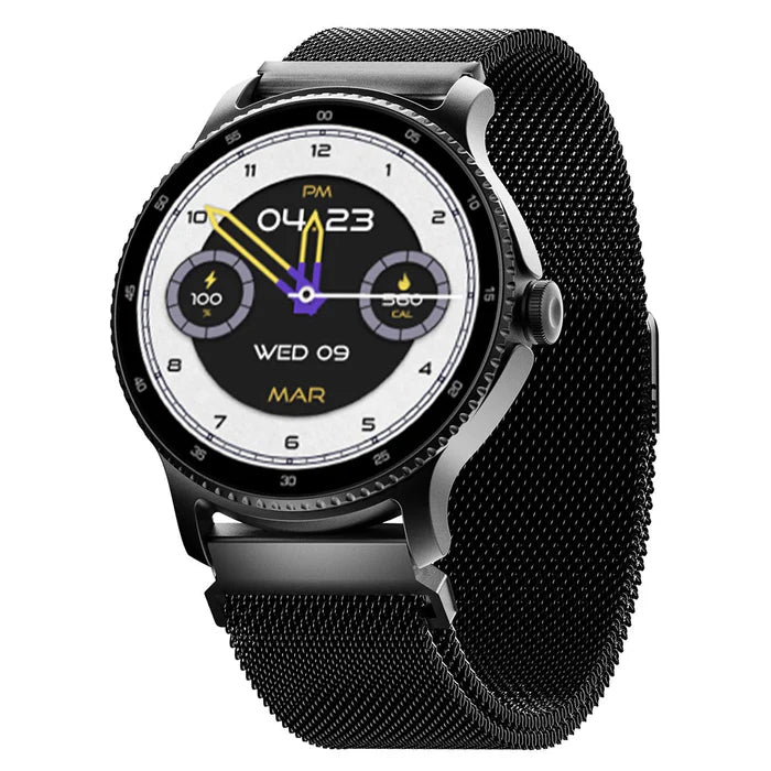 Lunar Orbit Smartwatch #band-color_metal-black