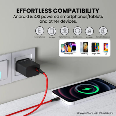 Adapto 20C 20W Type-C Fast Charger