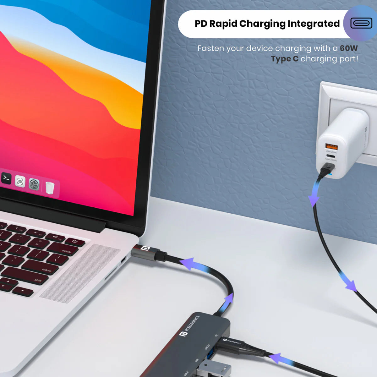 Mport 52 7-in-1 USB-C Hub